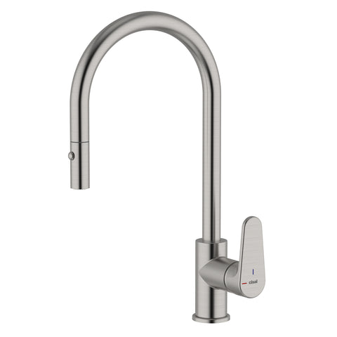 Cisal - Alma - Single Lever Sink Mixer with Shower