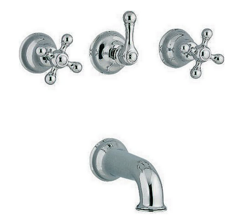 Cisal - Arcana - 4 Hole Built In Duplex Shower Mixer