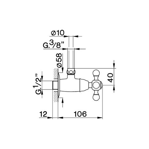 Cisal - Arcana - Angle Valve