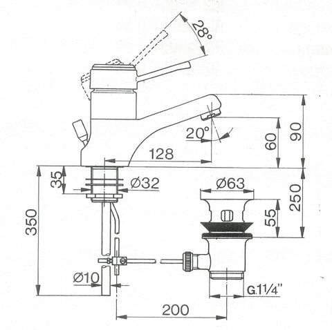 Cisal - Blitz 2 - Single Lever Basin Mixer