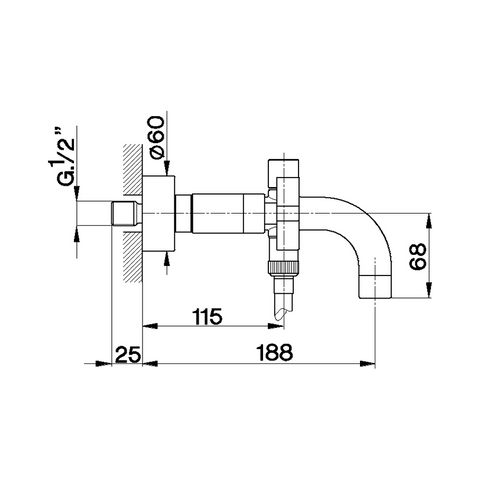 Cisal - Barcelona - Duplex Bath Mixer