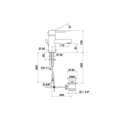 Cisal - City - Single Lever Basin Mixer