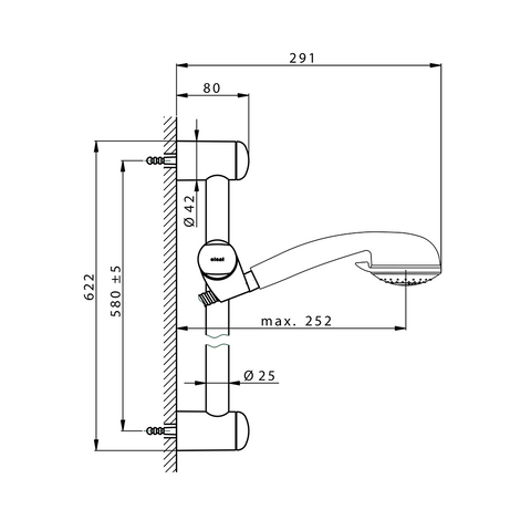 Cisal - Docce - Geos Sliding Rail