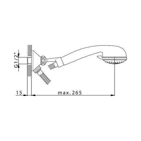 Cisal - Docce - Globo Built In Shower Set