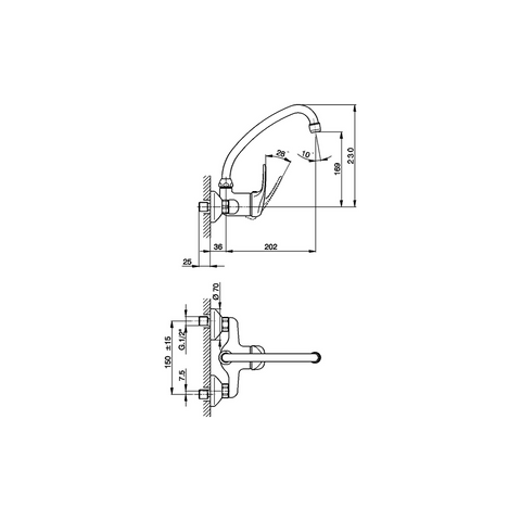 Cisal - Europa - Single Lever Sink Mixer