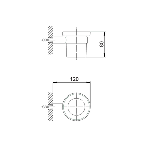 Cisal - System - Glass Holder