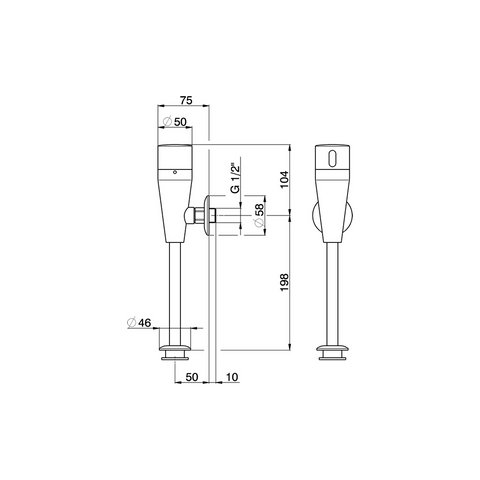 Cisal - Tronic - Electronic Urinal