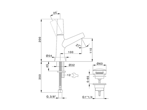 Cisal - Vita - Single Lever Basin Mixer